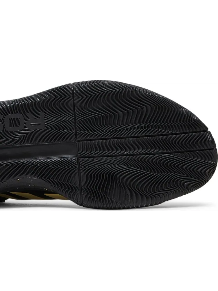 Кроссовки Adidas D Rose 11 'Black Gold Metallic' — изображение 5 из 8, черный