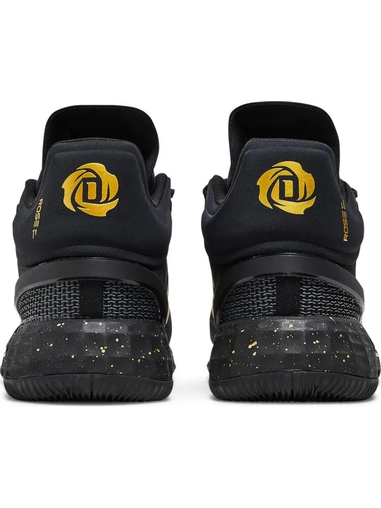 Кроссовки Adidas D Rose 11 'Black Gold Metallic' — изображение 6 из 8, черный