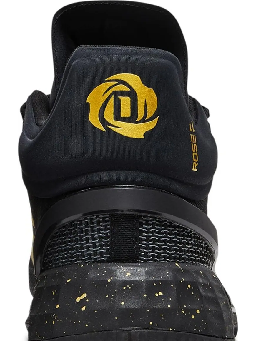 Кроссовки Adidas D Rose 11 'Black Gold Metallic' — изображение 7 из 8, черный