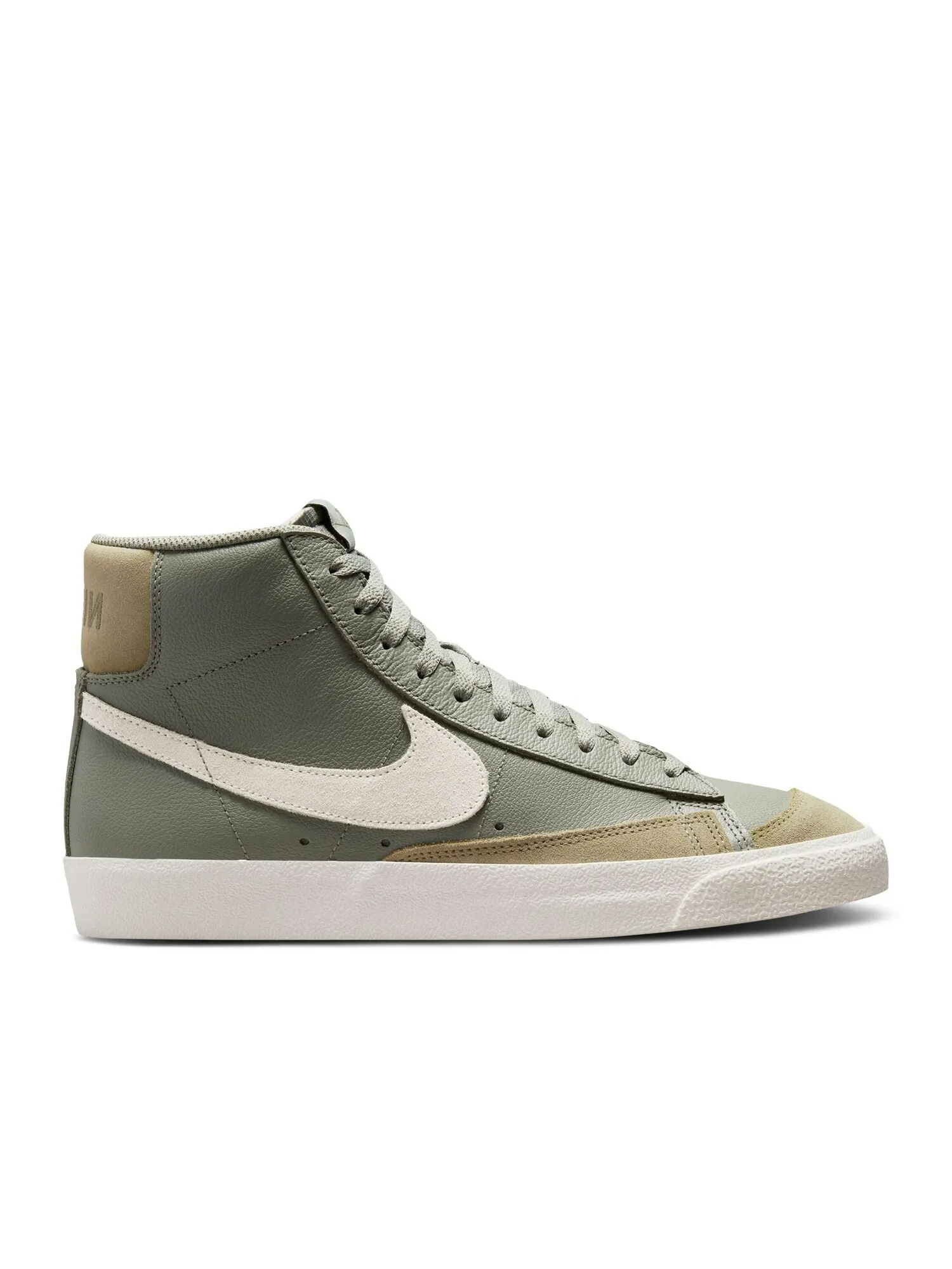 Кроссовки Nike Blazer Mid '77 Premium 'Dark Stucco' — изображение 1 из 1, зеленый