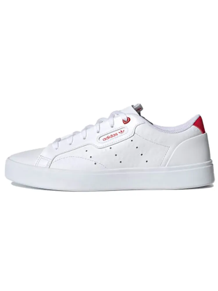 Кроссовки Adidas Originals Sleek 'Heart Embossed Women's — изображение 1 из 5, белый