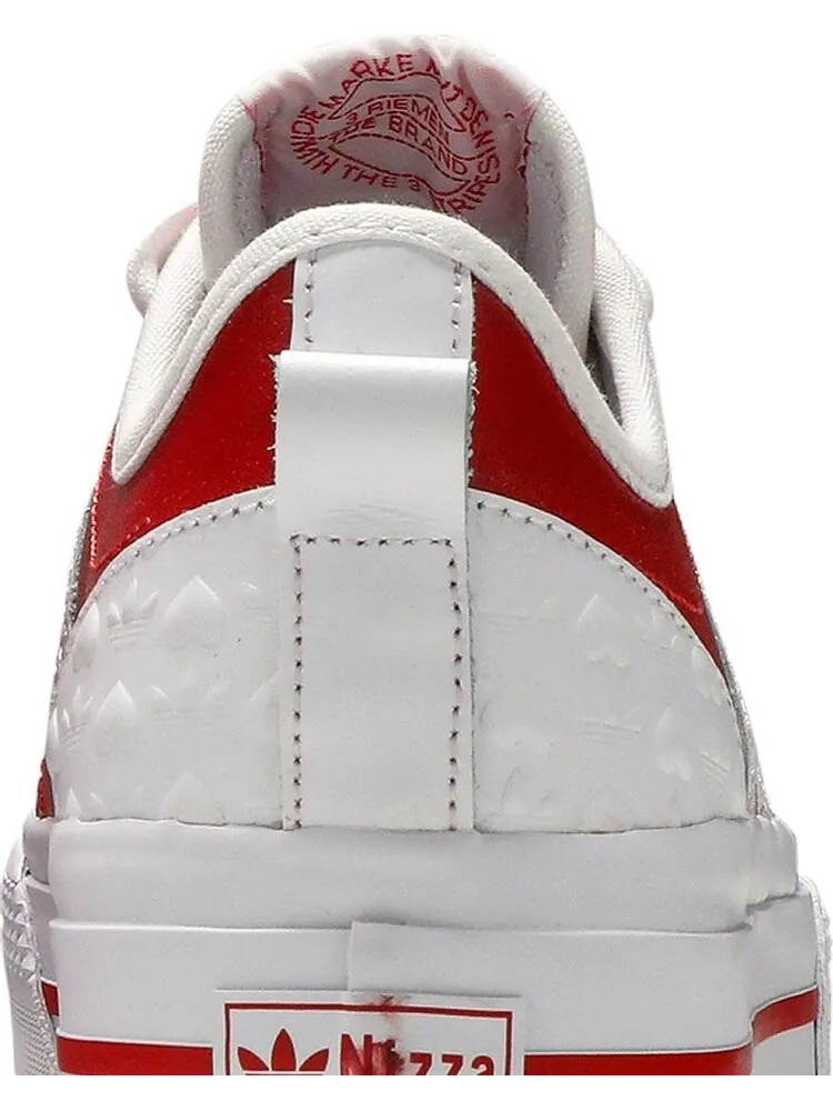 Кроссовки Adidas Wmns Nizza RF Platform 'Heart Embossed - Scarlet' — изображение 7 из 8, красный