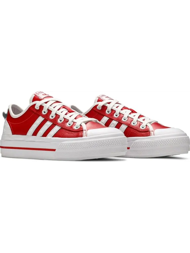 Кроссовки Adidas Wmns Nizza RF Platform 'Heart Embossed - Scarlet' — изображение 8 из 8, красный