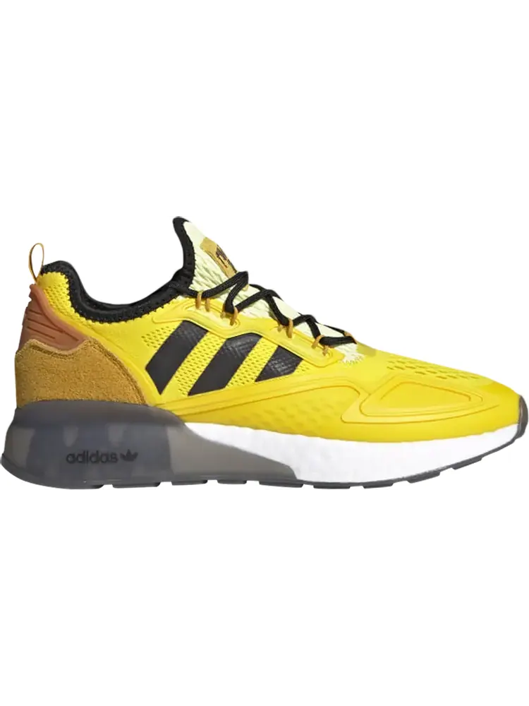 Кроссовки Adidas Ninja x ZX 2K Boost 'Time In - Yellow Legacy Gold' — изображение 1 из 1, желтый