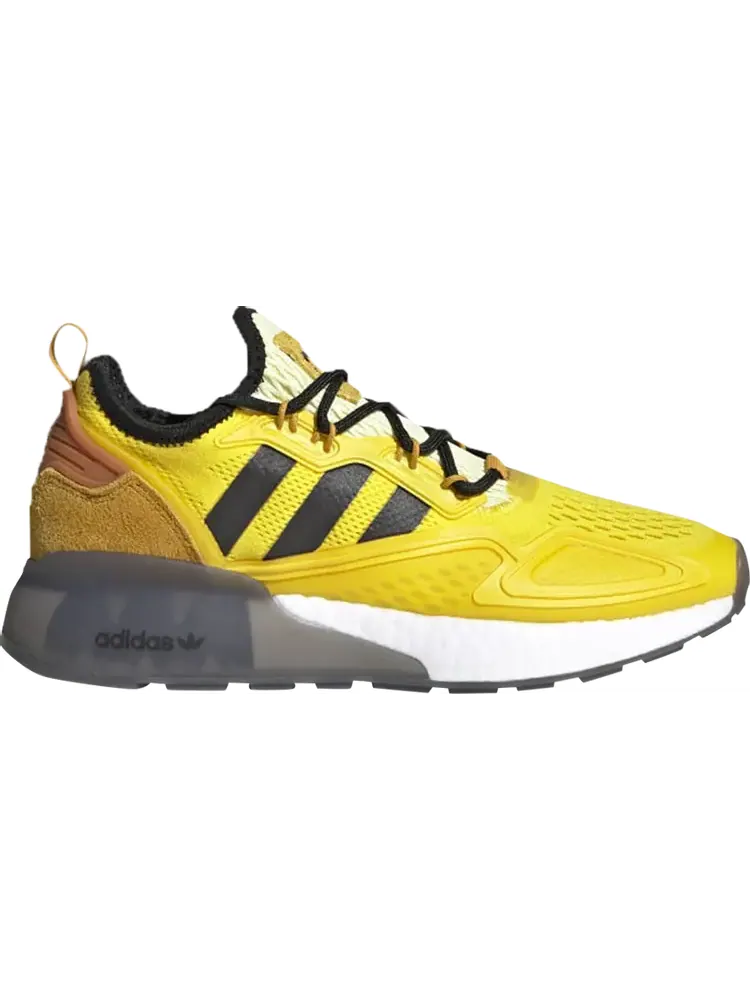 Кроссовки Adidas Ninja x ZX 2K Boost J 'Time In - Yellow Legacy Gold' — изображение 1 из 1, желтый