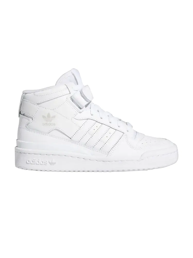Кроссовки Adidas Forum Mid J — изображение 1 из 1, белый