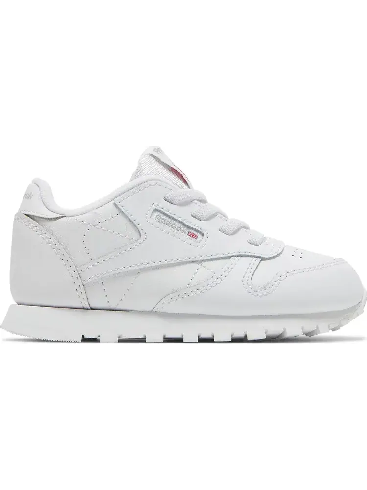 Кроссовки classic leather toddler 'triple white' Reebok — изображение 1 из 8, белый