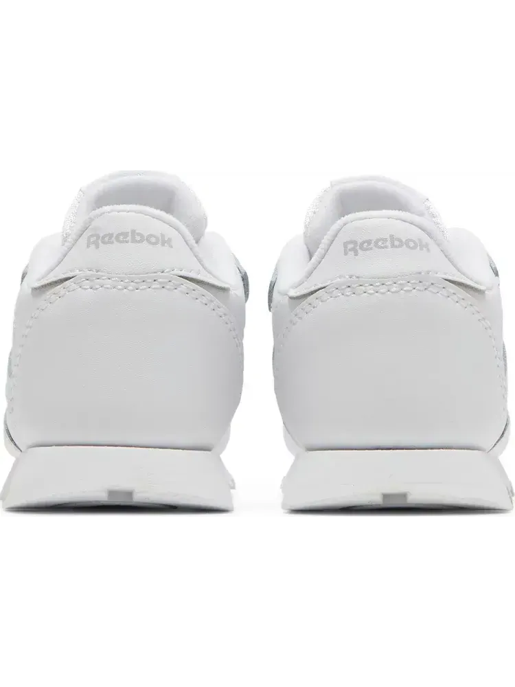 Кроссовки classic leather toddler 'triple white' Reebok — изображение 6 из 8, белый