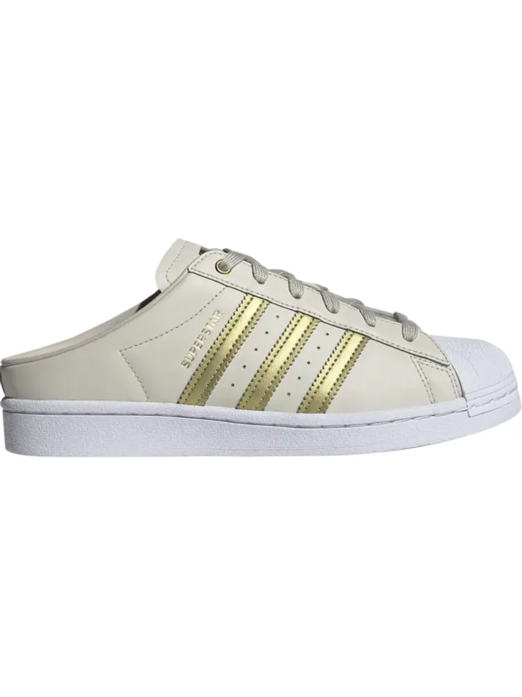 Кроссовки Adidas Wmns Superstar Mule 'Bliss Gold Metallic' — изображение 1 из 1, бежевый