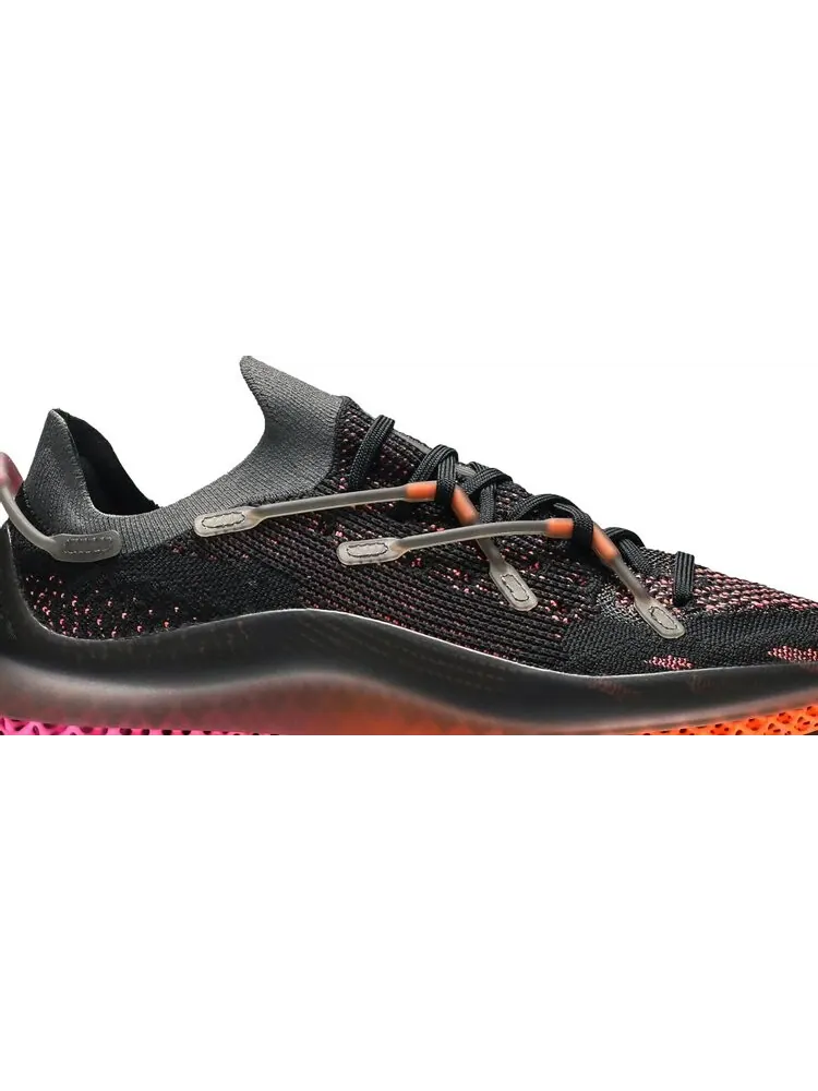 Кроссовки Adidas 4D Fusio 'Black Orange Pink' — изображение 2 из 8, черный