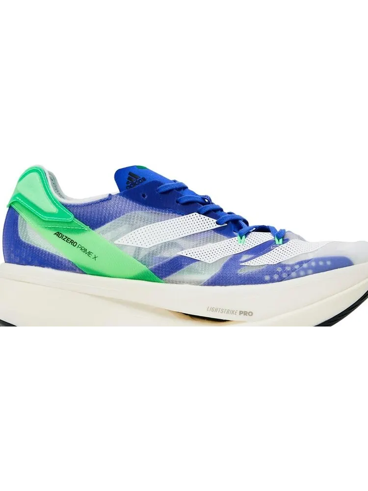 Кроссовки Adidas Adizero Prime X 'Sonic Ink Screaming Green' — изображение 2 из 8, фиолетовый