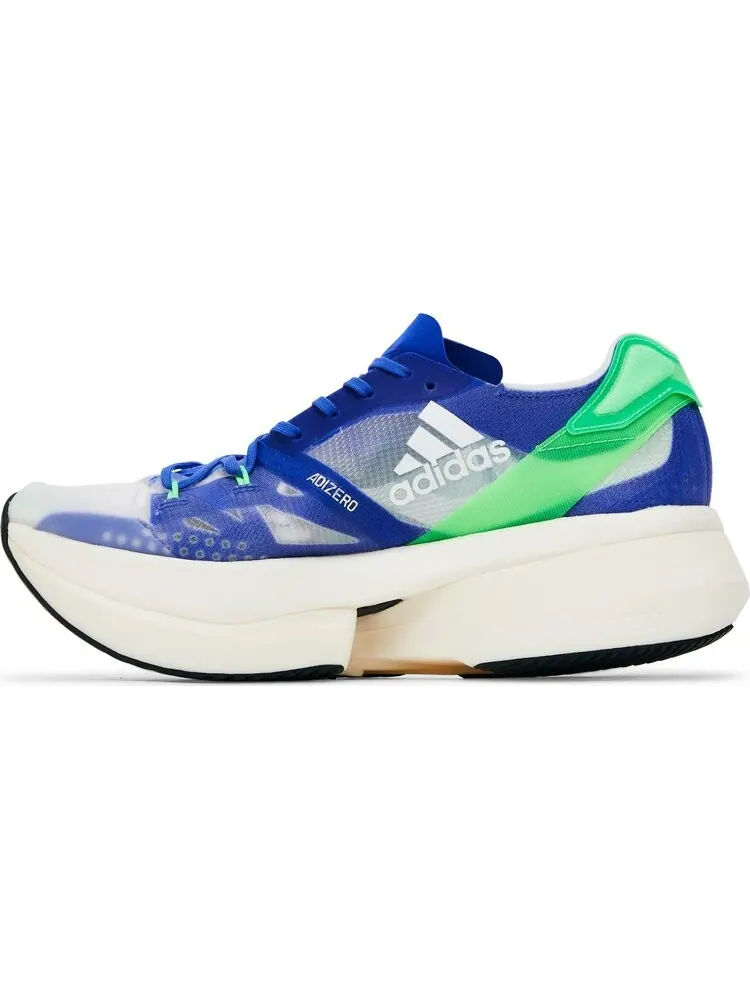 Кроссовки Adidas Adizero Prime X 'Sonic Ink Screaming Green' — изображение 3 из 8, фиолетовый