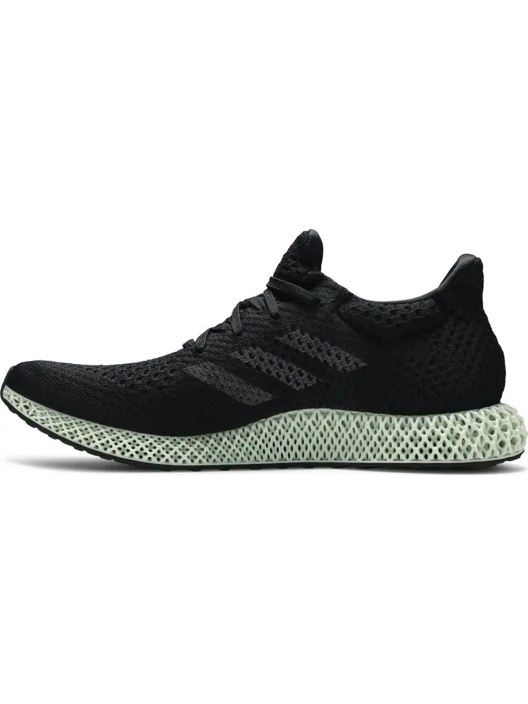 Кроссовки Adidas Futurecraft 4D 'Core Black' 2021 — изображение 3 из 8, черный