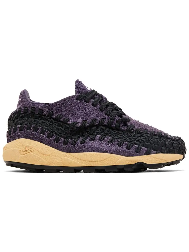 Кроссовки Nike Wmns Air Footscape Woven 'Dark Raisin' — изображение 1 из 8, фиолетовый