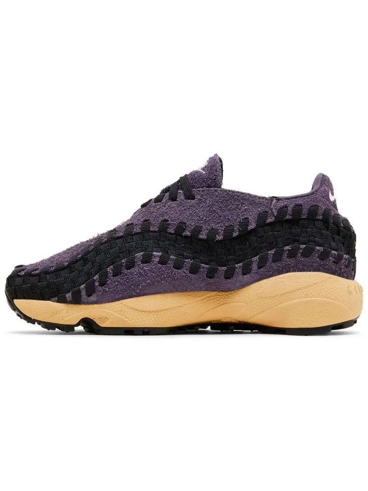 Кроссовки Nike Wmns Air Footscape Woven 'Dark Raisin' — изображение 3 из 8, фиолетовый