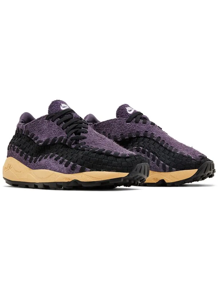 Кроссовки Nike Wmns Air Footscape Woven 'Dark Raisin' — изображение 8 из 8, фиолетовый