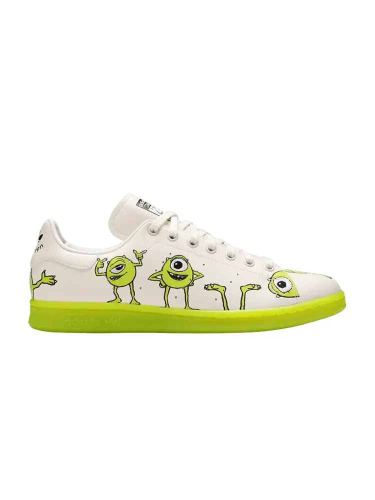 Кроссовки adidas Monsters Inc. x Stan Smith 'Mike Wazowski' — изображение 1 из 9, белый//черный