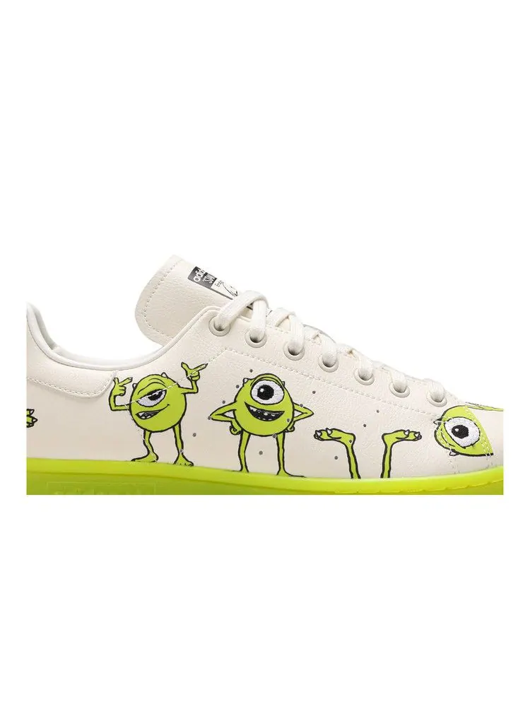 Кроссовки adidas Monsters Inc. x Stan Smith 'Mike Wazowski' — изображение 3 из 9, белый//черный