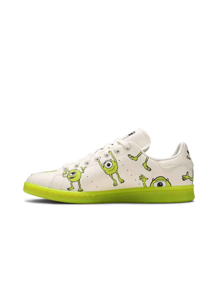 Кроссовки adidas Monsters Inc. x Stan Smith 'Mike Wazowski' — изображение 4 из 9, белый//черный