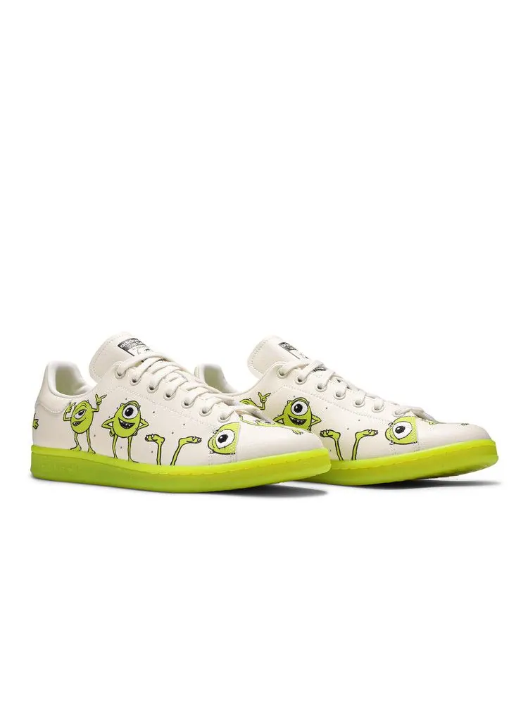 Кроссовки adidas Monsters Inc. x Stan Smith 'Mike Wazowski' — изображение 9 из 9, белый//черный