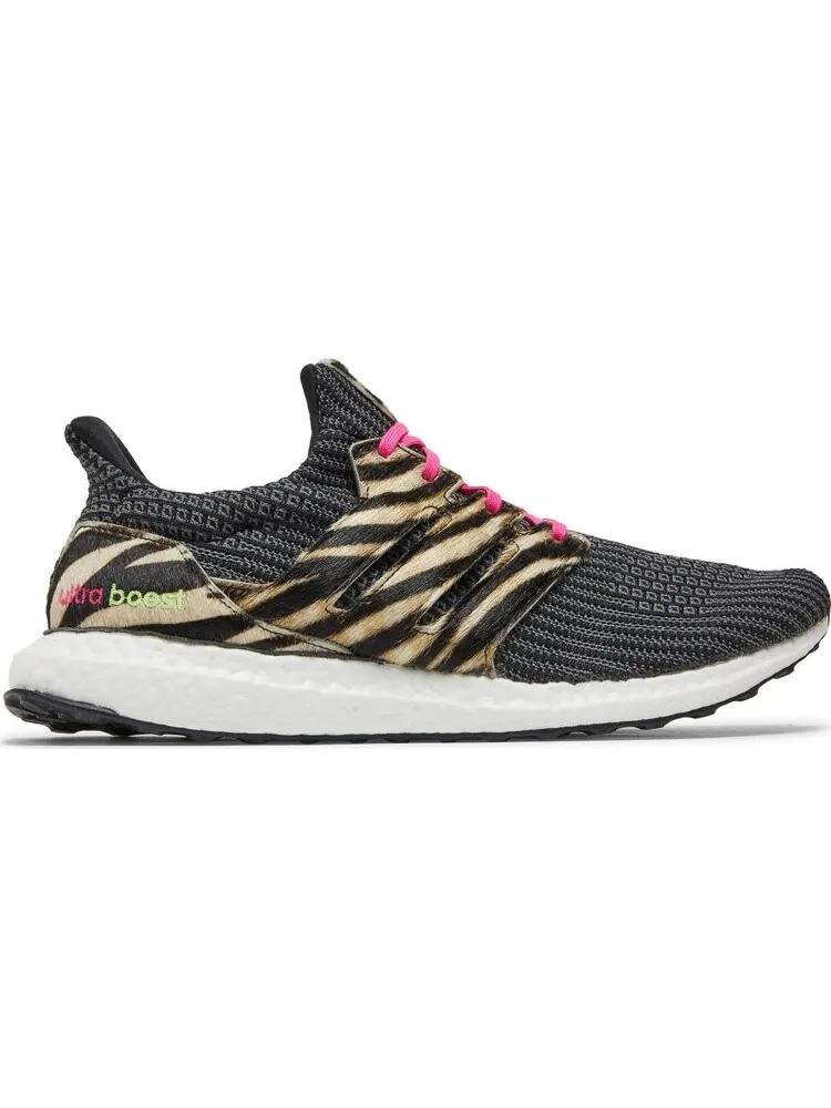Кроссовки Adidas UltraBoost DNA 'Animal Pack - Zebra' — изображение 1 из 8, черный
