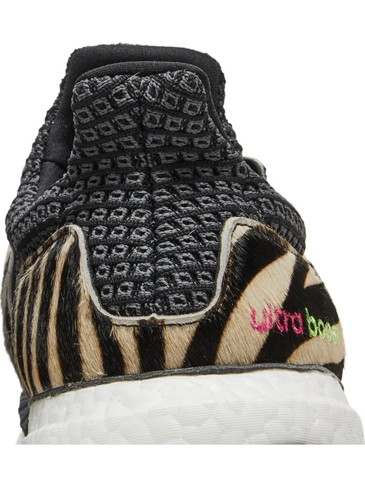Кроссовки Adidas UltraBoost DNA 'Animal Pack - Zebra' — изображение 7 из 8, черный
