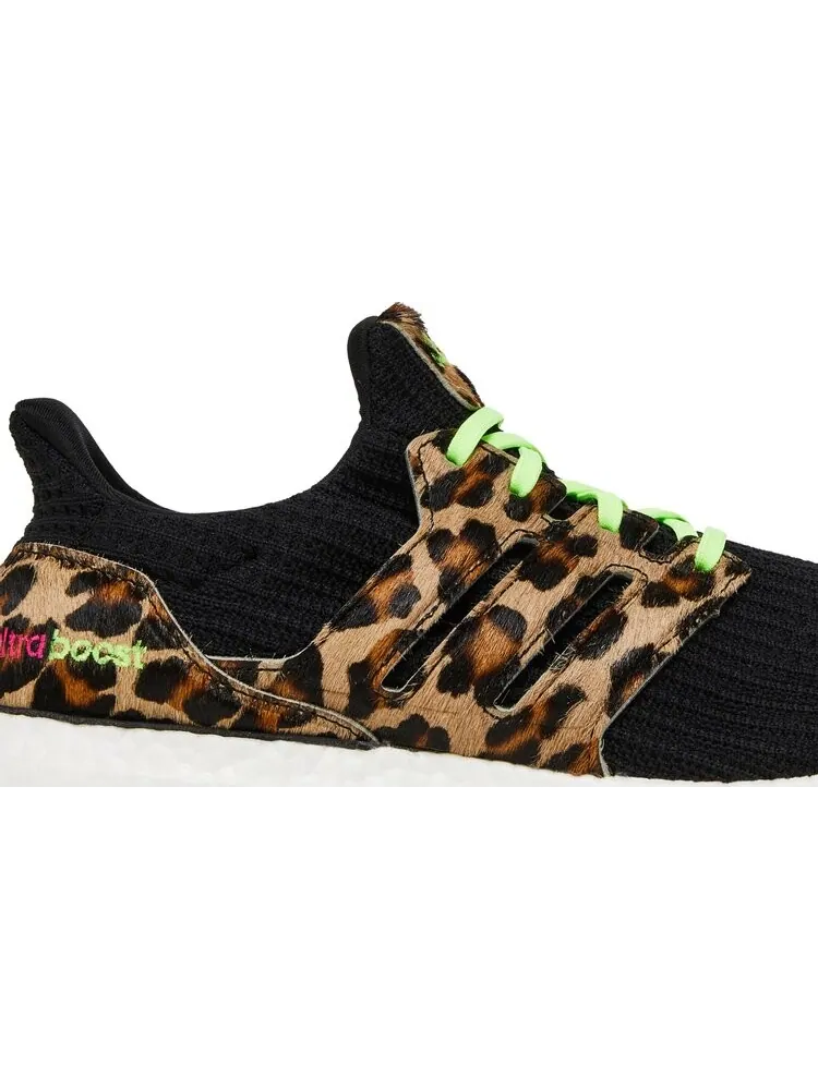 Кроссовки Adidas UltraBoost DNA 'Animal Pack - Leopard' — изображение 2 из 8, черный
