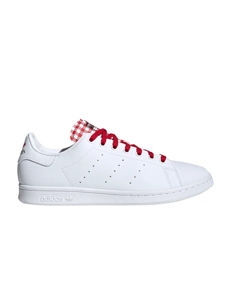 Кроссовки adidas Stan Smith 'Interchangeable Tongue' — изображение 1 из 1, белый/белый/черный
