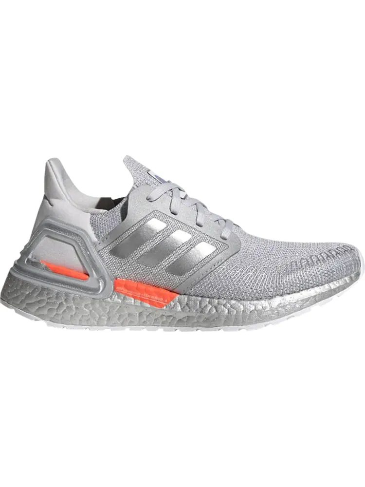 Кроссовки Adidas NASA x UltraBoost 20 J 'Silver Metallic' — изображение 1 из 1, серебряный