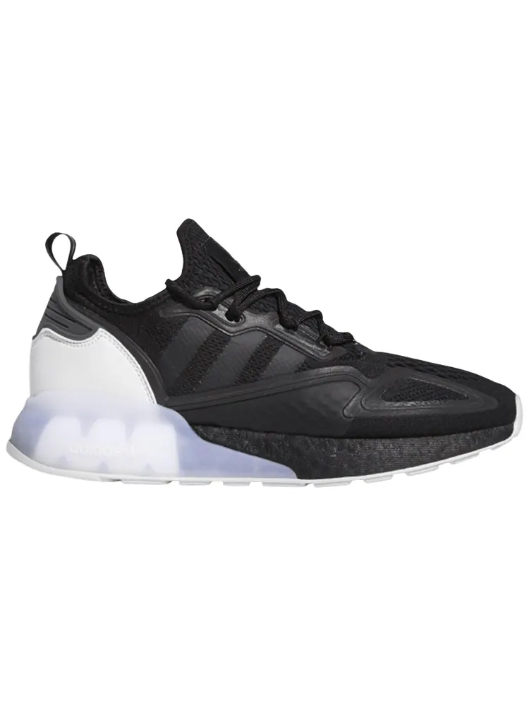 Кроссовки adidas ZX 2K Boost 'Black White' — изображение 1 из 1, черный