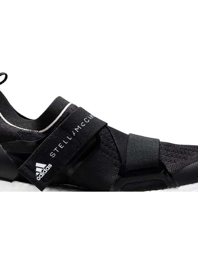 Кроссовки Adidas Stella McCartney x Wmns UltraBoost X 'Black White' — изображение 2 из 8, черный