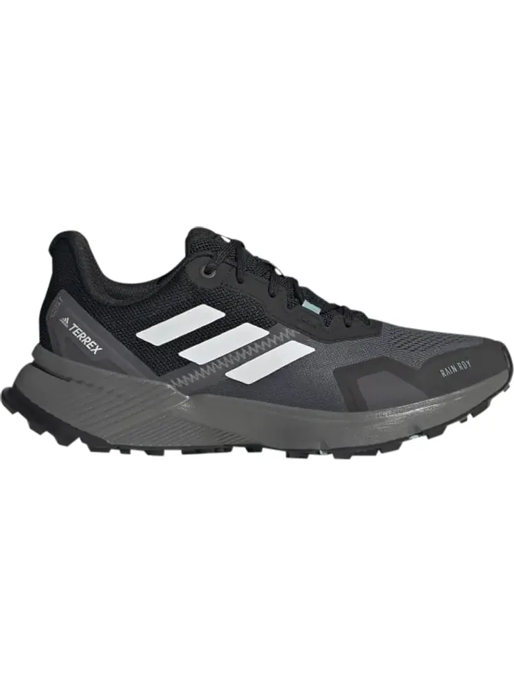 Кроссовки Adidas Wmns Terrex Soulstride Rain.RDY 'Black Mint Ton' — изображение 1 из 1, черный