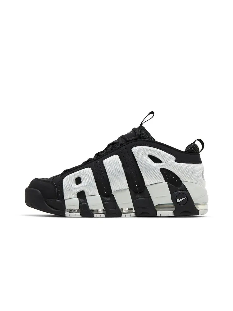 Кроссовки Nike Air More Uptempo Low 'Black Photon Dust' — изображение 3 из 8, черный