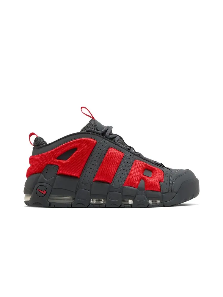 Кроссовки Air More Uptempo Low 'Dark Grey Light Crimson' — изображение 1 из 8, темный серый светлый