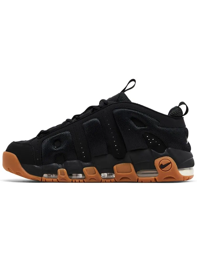 Кроссовки Nike Air More Uptempo Low 'Black Gum' — изображение 3 из 4, черный