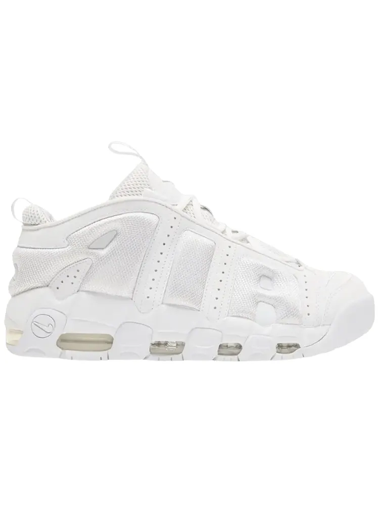 Кроссовки Nike Air More Uptempo Low 'Triple White' — изображение 1 из 1, белый