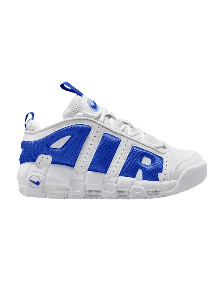 Кроссовки Nike Air More Uptempo Low White Hyper Royal — изображение 1 из 1, белый