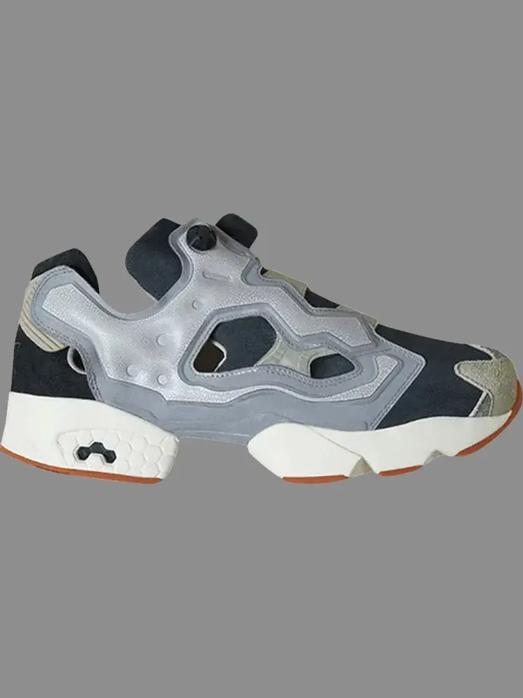 Кроссовки end. x instapump fury 'fossil pack - pure grey' Reebok — изображение 1 из 1, серый