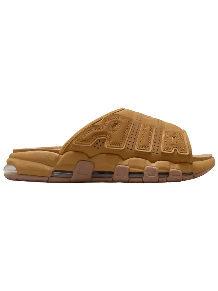 Шлепанцы Nike Air More Uptempo Slide 'Flax' — изображение 1 из 1, бежевый