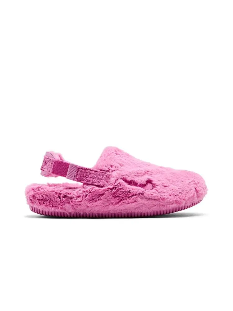 Мюли Nike Wmns Calm Mule SE Playful Pink Fur — изображение 1 из 6, розовый