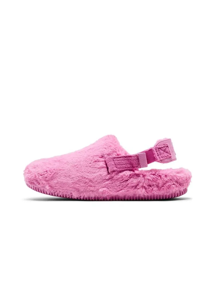 Мюли Nike Wmns Calm Mule SE Playful Pink Fur — изображение 3 из 6, розовый