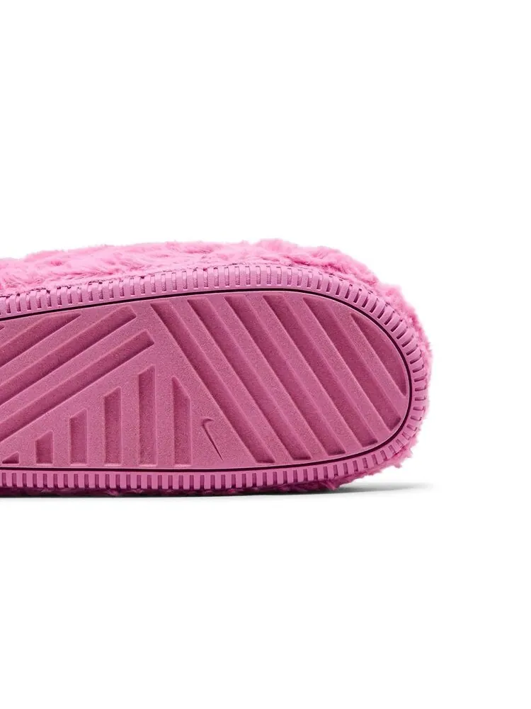 Мюли Nike Wmns Calm Mule SE Playful Pink Fur — изображение 5 из 6, розовый