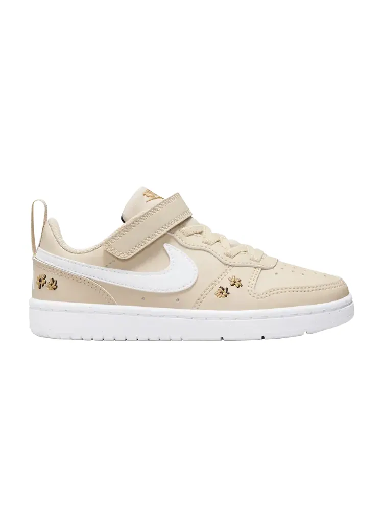 Кроссовки Nike Court Borough Low Recraft SE PS — изображение 1 из 1, бежевый