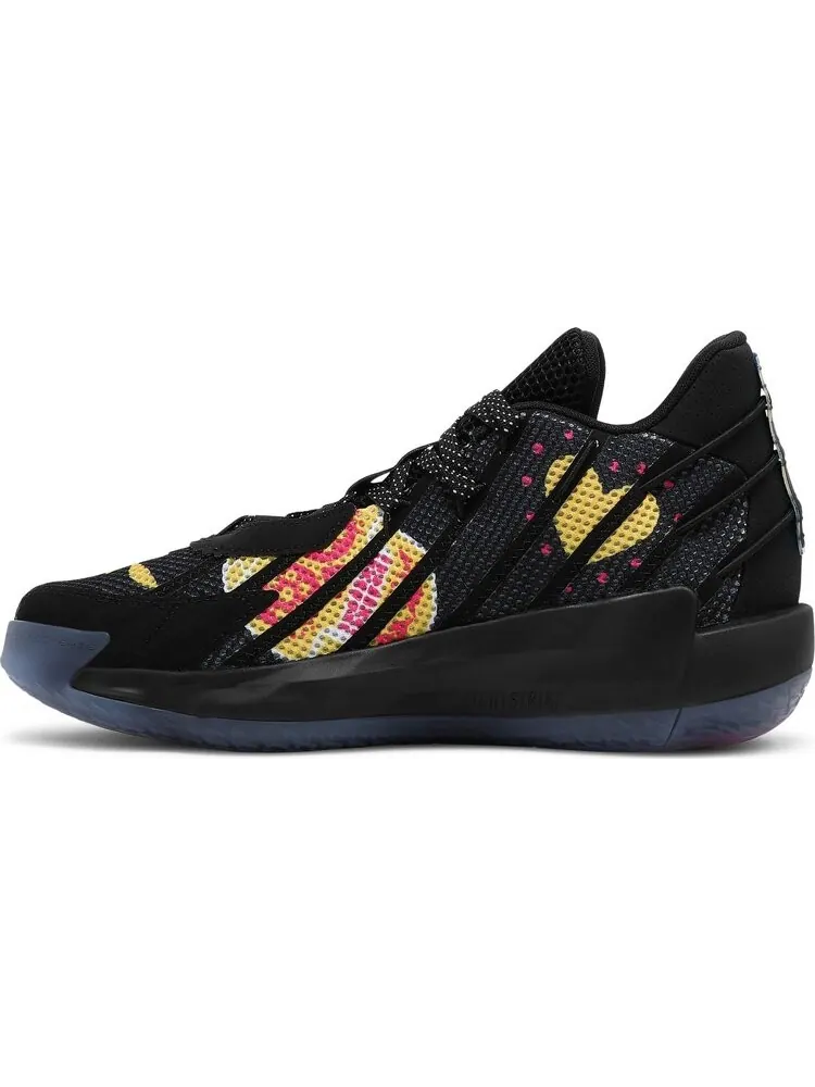 Кроссовки Adidas Dame 7 'Day Of The Dead' — изображение 3 из 8, черный