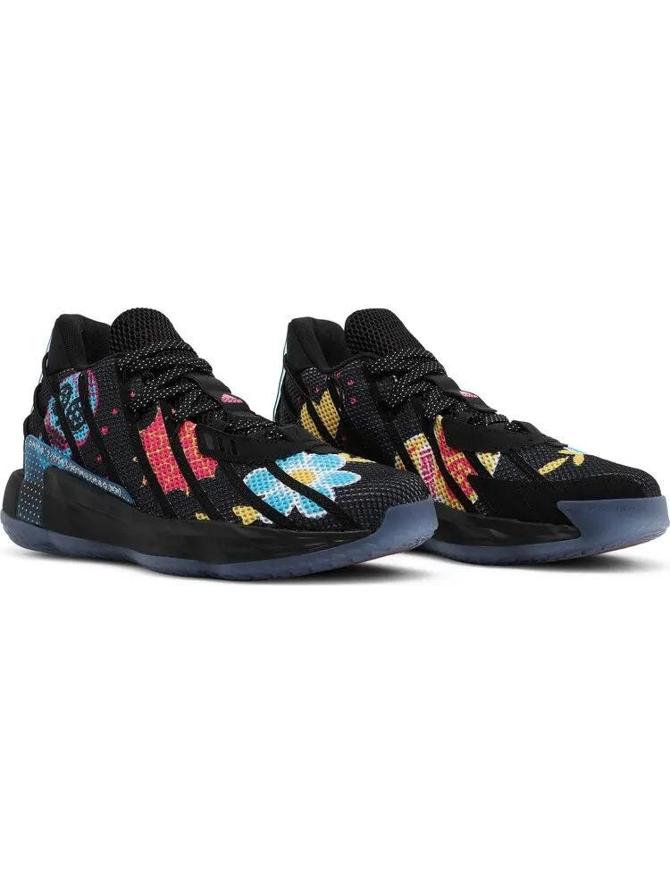 Кроссовки Adidas Dame 7 'Day Of The Dead' — изображение 8 из 8, черный