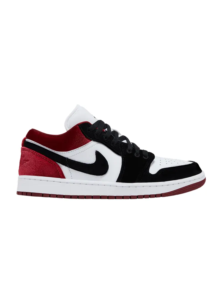Кроссовки Air Jordan Wmns Air Jordan 1 Low SE 'Velvet Black Toe' — изображение 1 из 9