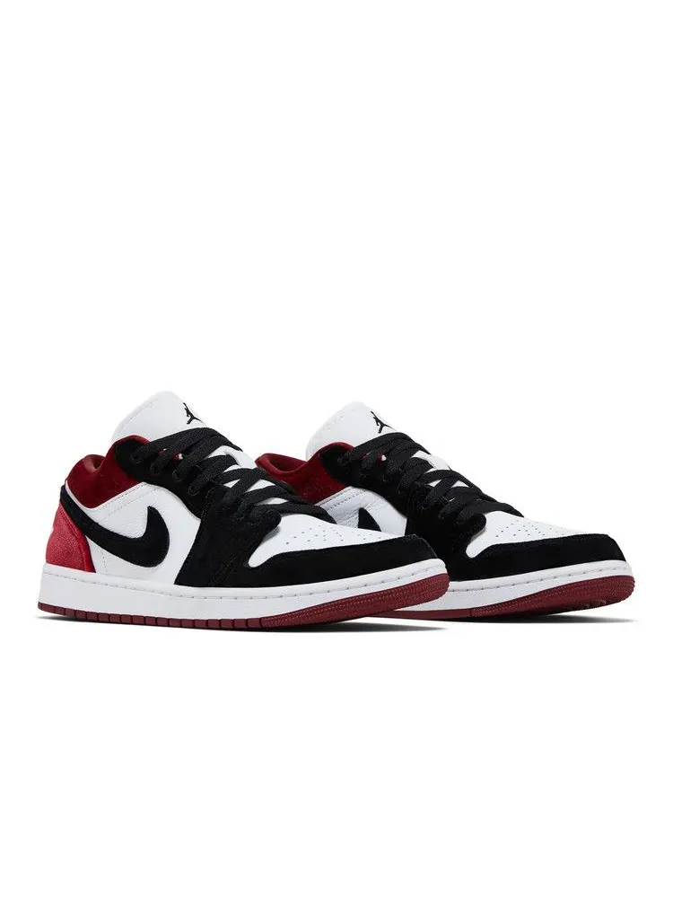 Кроссовки Air Jordan Wmns Air Jordan 1 Low SE 'Velvet Black Toe' — изображение 9 из 9