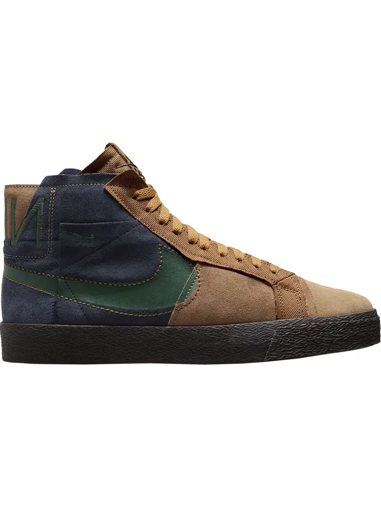 Кроссовки Zoom Blazer Mid Premium SB 'Legend Dark Brown Obsidian' — изображение 1 из 1, коричневый