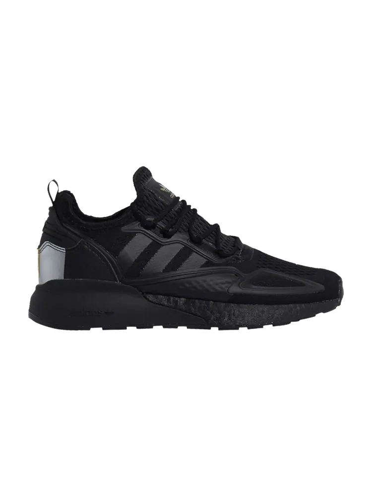 Кроссовки adidas ZX 2K Boost 'Black Gold Metallic' — изображение 1 из 1