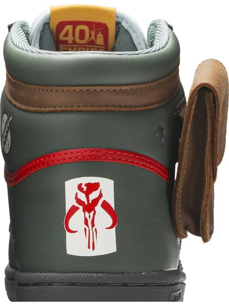Кроссовки Adidas Star Wars x Top Ten Hi 'Boba Fett' — изображение 7 из 8, зеленый